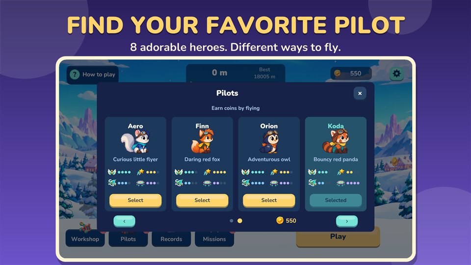 Choosing a pilot